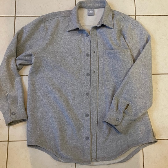 Aritzia Cozy Fleece Mega Shirt Jacket 